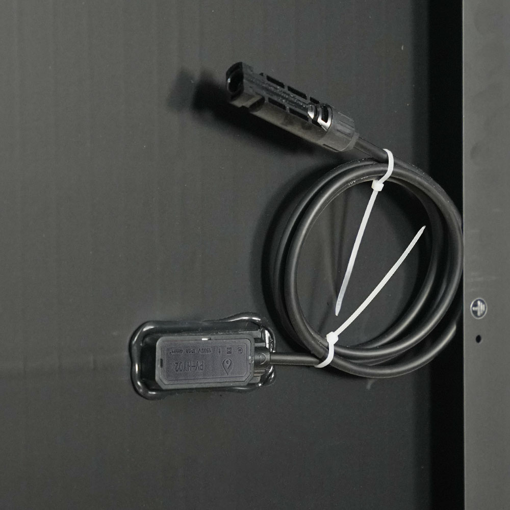 M166H672 425-460W Enkeltglass Helsvart